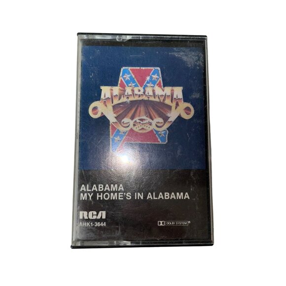 Vintage 1980 Alabama Cassette My Homes In Alabama Used RCA Tested - Picture 12 of 12